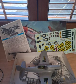 Maqueta Mustang P51D 1/32 Hasegawa