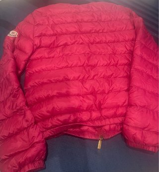 Giacca Moncler rosa eta 9 anni circa