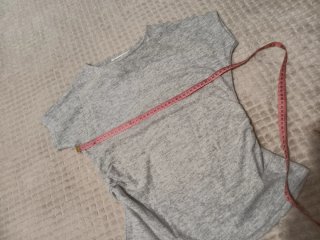 Jersey de punto gris