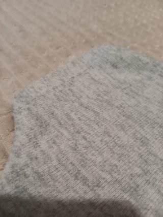 Jersey de punto gris