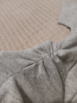 Jersey de punto gris