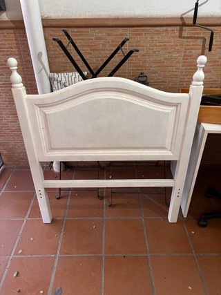 Regalo dormitorio  madera maciza blanco