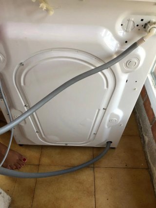 Lavadora Candy HCU2102DWB4/1-S Blanca