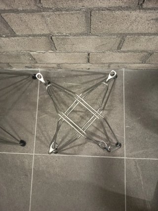 Patas Sillas Eames DSR Metal