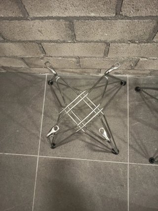 Patas Sillas Eames DSR Metal