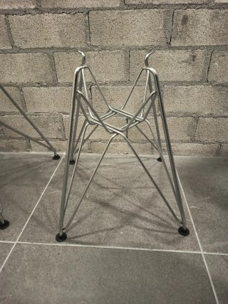 Patas Sillas Eames DSR Metal