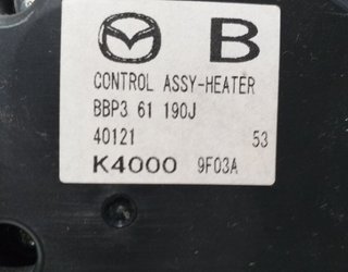 Mando del climatizador mazda bbp3 61 190j 3 434610