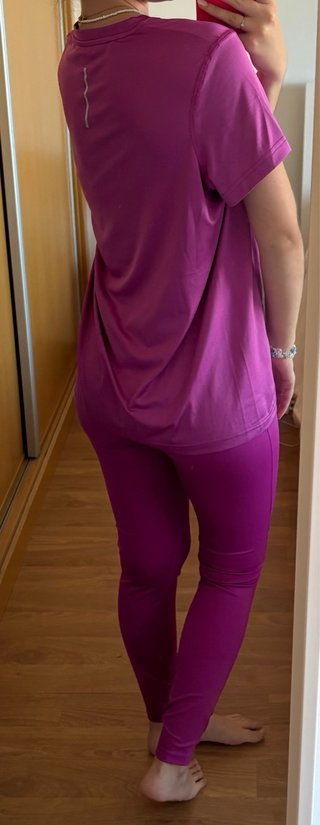 Camiseta deportiva Lefties morada