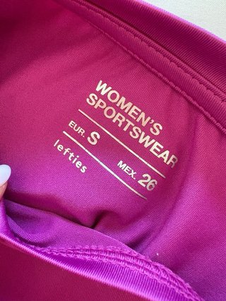 Camiseta deportiva Lefties morada