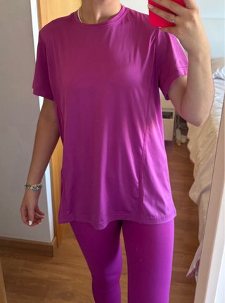 Camiseta deportiva Lefties morada