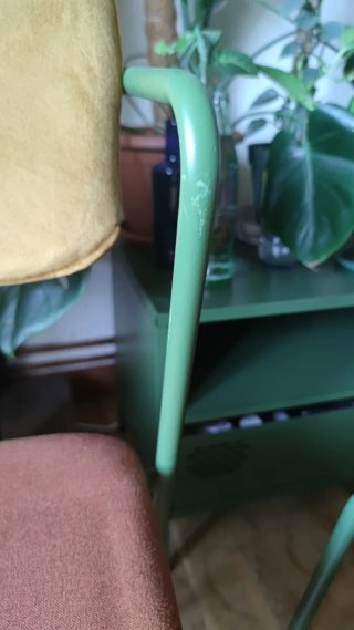 Sillas de comedor de terciopelo y tela