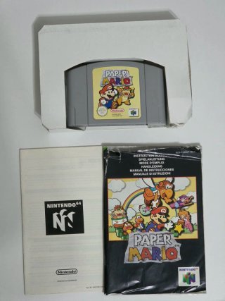 Paper Mario Nintendo 64 Completo