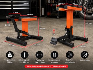 Caballete Enduro/Motcross Naranja