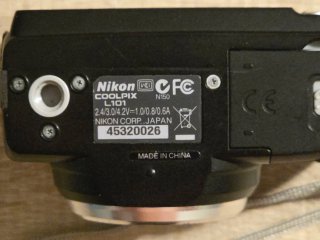 Camara Nikon Coolpix L101 con funda