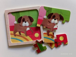 Puzzles de madera infantiles