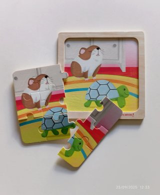 Puzzles de madera infantiles