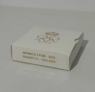 Lote 2 monedas 2€ Monaco: 2023 + 2025 (Carladès)