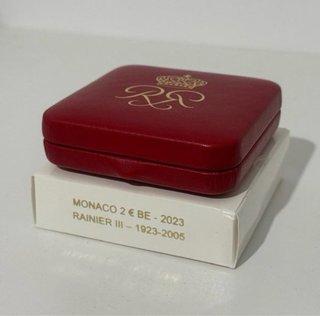 Lote 2 monedas 2€ Monaco: 2023 + 2025 (Carladès)