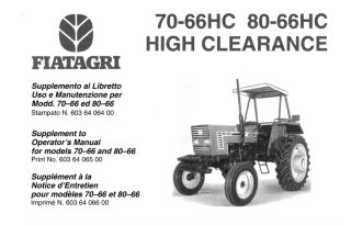Manuales Fiat 110-90, 70-66, 80-66