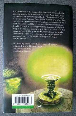 Harry Potter And The Half Blood Prince