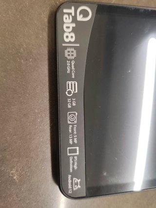TABLET QP80 DE 8" — NUEVA A ESTRENAR