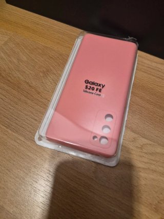 Funda Silicona Samsung Galaxy S20 FE Rosa