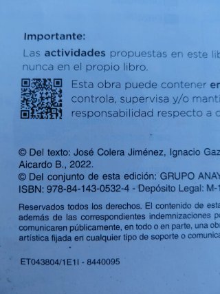 Matemáticas 3 ESO
