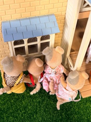 Perros Sylvanian Familia Vintage