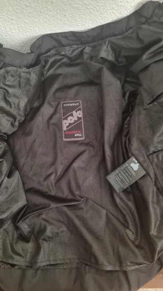 Chaqueta Moto FLM Hombre Negra