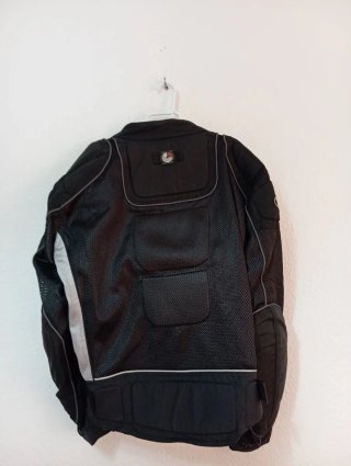 Chaqueta Moto FLM Hombre Negra
