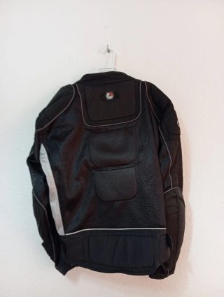 Chaqueta Moto FLM Hombre Negra