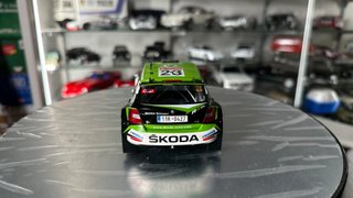 Skoda fabia r5 kalle rovampera escala 1:24