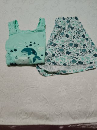 Conjunto Verano Niña 10 Años de sergent Major.