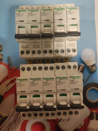 10u Dpn 2p 32A Magnétotermico Automático pia