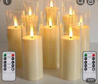 Velas LED para Bodas y Decoración