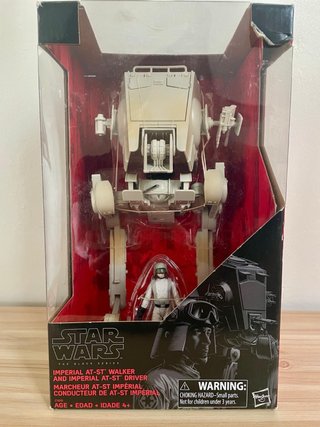 Star Wars AT-ST Walker y Conductor