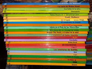 Colección 83 libros Club del Libro Disney