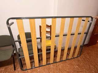 Canapé 1,35m Metal y Madera