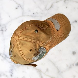 Gorra Timberland Beige Y2K Patchwork