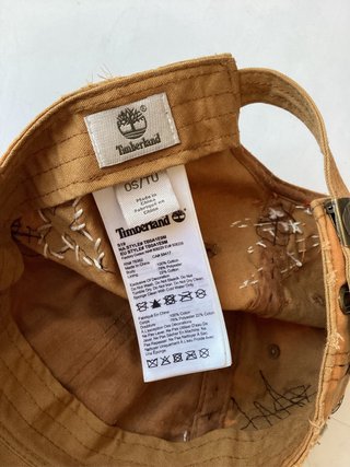 Gorra Timberland Beige Y2K Patchwork