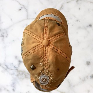 Gorra Timberland Beige Y2K Patchwork