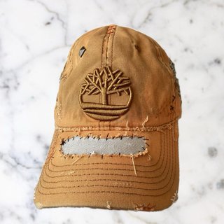 Gorra Timberland Beige Y2K Patchwork