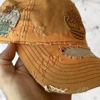Gorra Timberland Beige Y2K Patchwork