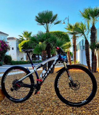 29"Mountain bike full suspensión carbon