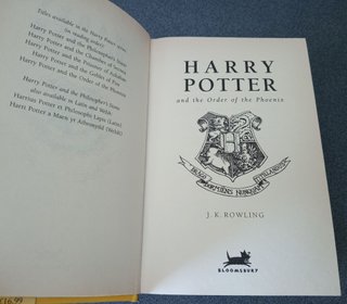 Harry Potter And The Order Of The Phoenix