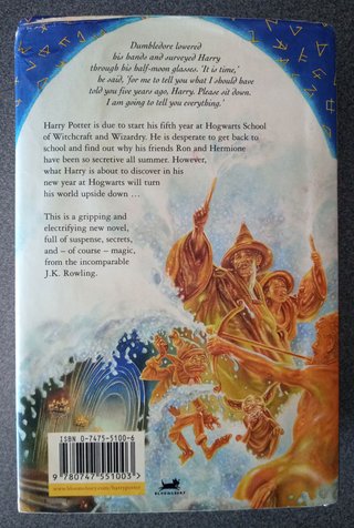 Harry Potter And The Order Of The Phoenix