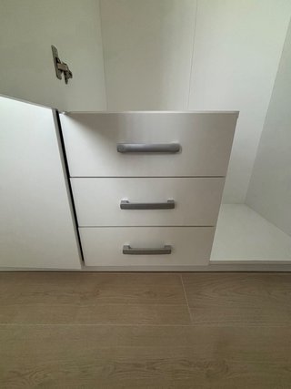 Armario VELLERUP 3 puertas blanco