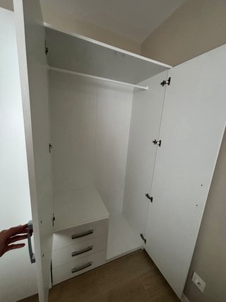 Armario VELLERUP 3 puertas blanco