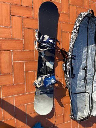 Tabla Snowboard Burton con Fijaciones 159W