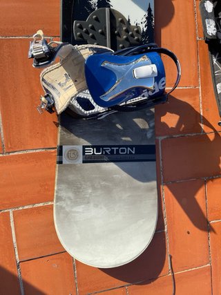 Tabla Snowboard Burton con Fijaciones 159W